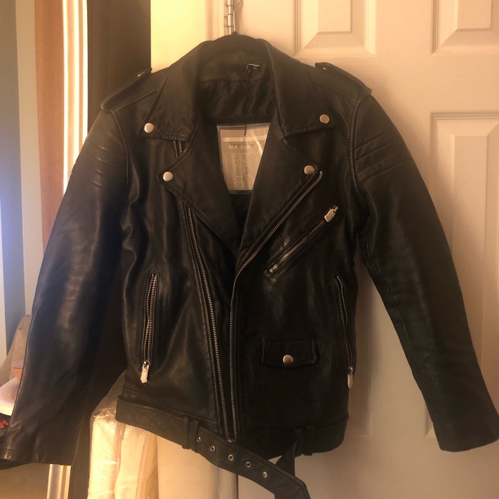 BLK DNM Lambskin Leather Jacket 8
